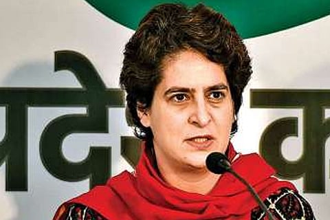 Congress leader Priyanka Gandhi Vadra
