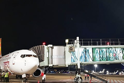 487 stranded Indians return by special flights