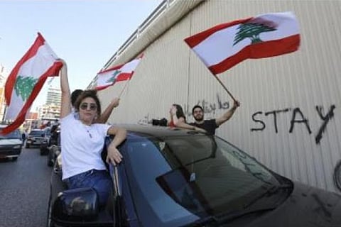 Protest in Beirut against US envoy over diplomatic spat