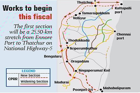 Highways dept expedites land acquisition for Rs 12,000 cr Chennai Peripheral Ring Road