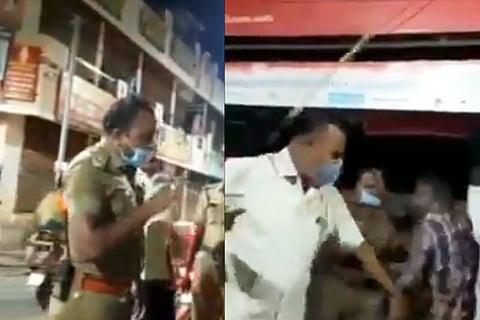 TN cop caught on cam 'beating up' minor boy, SHRC issues notice
