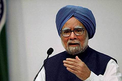 'Bharat Mata Ki Jai' should not be drawn into cheap political debate: Cong on PM's dig at Manmohan