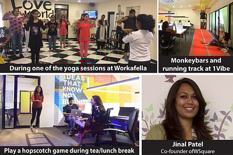 These co-working spaces promote health, stress reduction