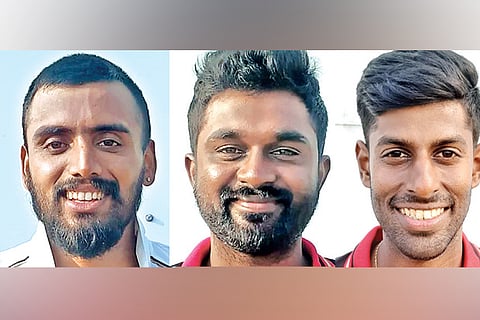 Trio helps Madras CC collect 5 points