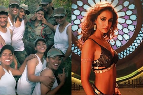 Disha Patani shares pics of sister Khusbhoo from Army training days