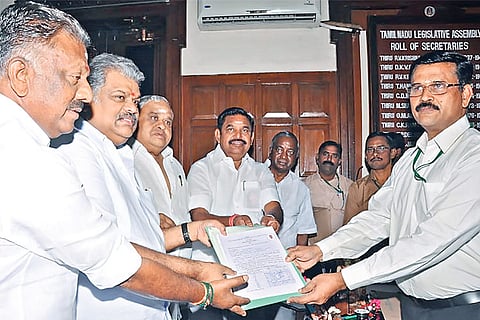 Ruling party RS candidates file nominations