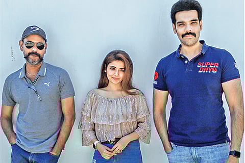 (L to R) Natty, Shirin Kanchwala and Sibi Sathyaraj