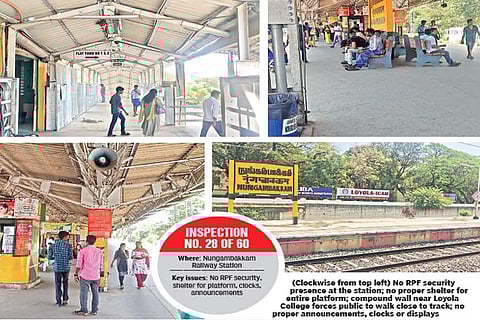 Commuter inconvenience: Techie’s murder fails to improve RPF security at Nungambakkam