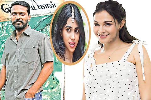 director Vetri Maaran; Lovelyn Chandrasekhar; Andrea