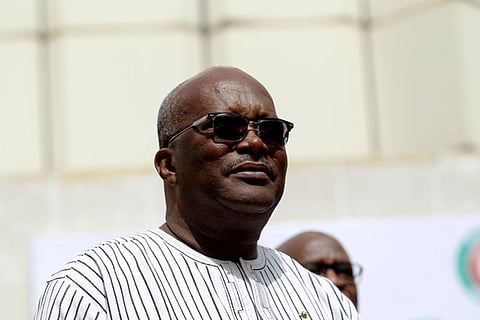 Burkino Faso President Roch Marc Christian Kabore