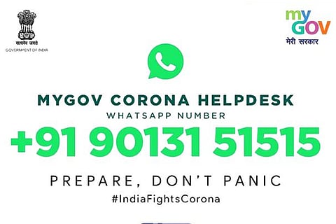 Haptik-powered coronavirus chatbot launched on WhatsApp