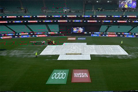 The India-England women?s World Cup match was washed out