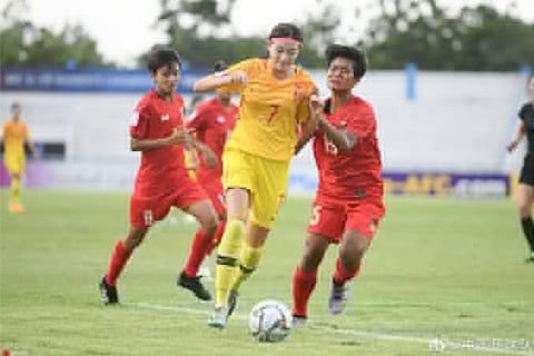 Chinese football team (File photo: Twitter)