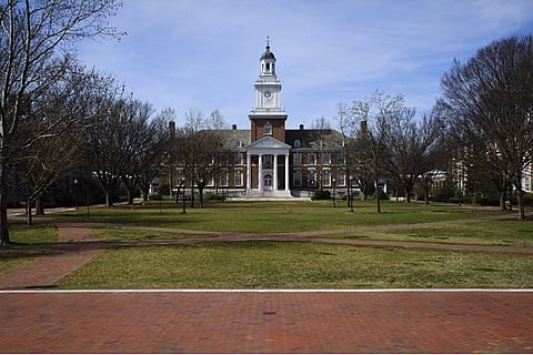 Johns Hopkins University (Image courtesy: Twitter)