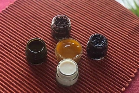 Yami makes home-made scrubs amid COVID-19 lockdown