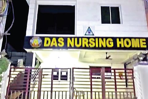 Pallavaram Tahsildar sealed the hospital on Sunday