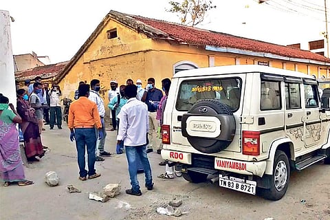 The tannery in Vaniyambadi was sealed on Friday