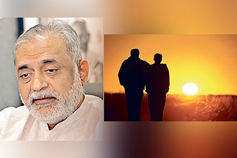 Kamlesh D Patel (L), Representative Image