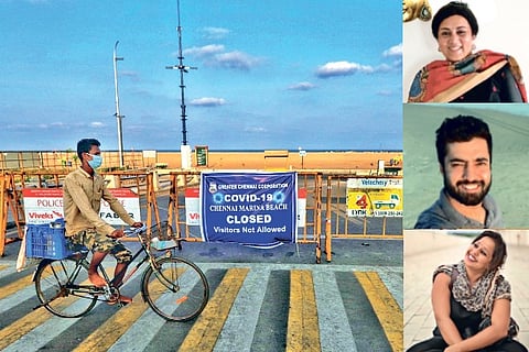 Closed Marina Beach, Shylaja Chetlur(T), Alkhas Joseph(M), Akshaya Vaidyanathan(B)
