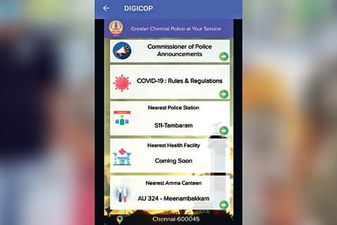 Digicop app to guide you to nearest Amma Canteen