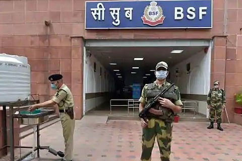 30 BSF personnel test Corona-positive in Delhi, Tripura
