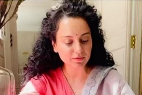Kangana dedicates a self-composed poem to her mother