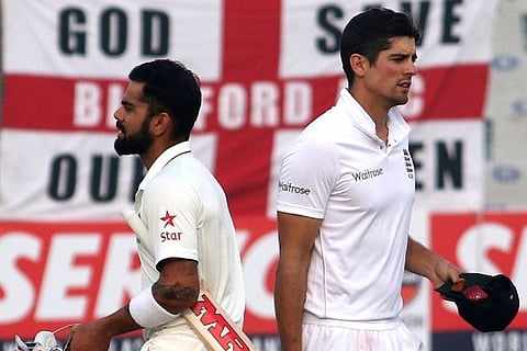 Cook names Kohli in list of 5 all-time greats