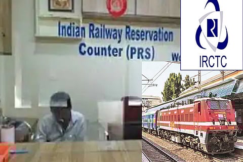 Railway ticket counters open, but only for a privileged few