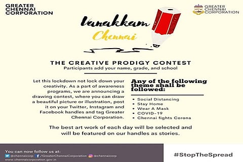 Chennai Corporation gets kids to join COVID battle