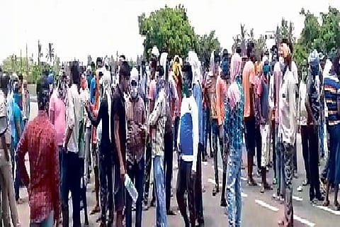 Minjur thermal plant workers want to return