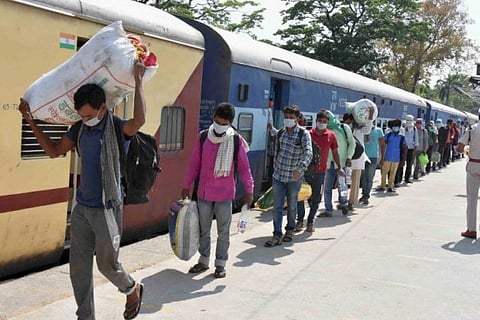 No consent required from destination states to run trains for migrants: Railways