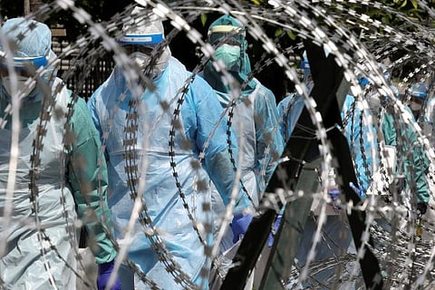 Malaysia says second virus cluster breaks out at migrant detention centers