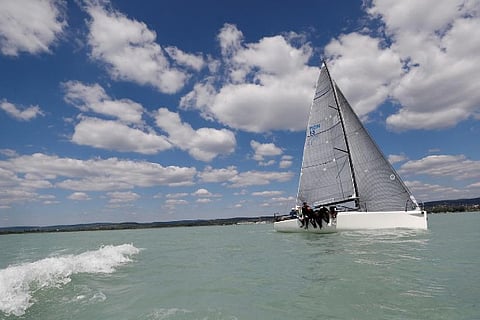 Hungarians take to sailing as safe cure for cabin fever