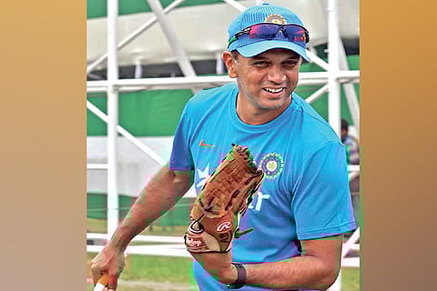 Former India captain Rahul Dravid