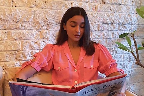 Alia Bhatt reads out from 'Harry Potter And The Philosopher's Stone'