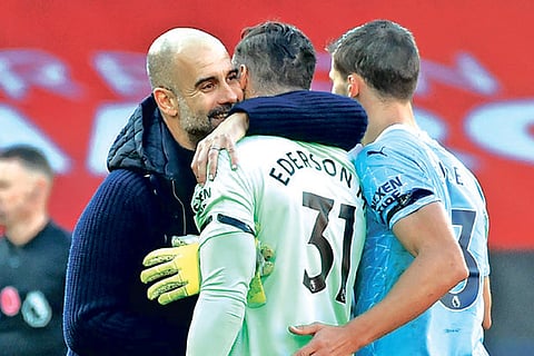 Manchester City ex-manager Pep Guardiola