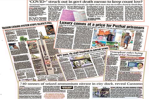 Five years of showcasing chennai