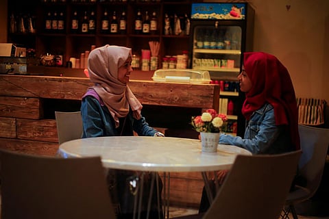 A cafe in Yemen run by women, for women