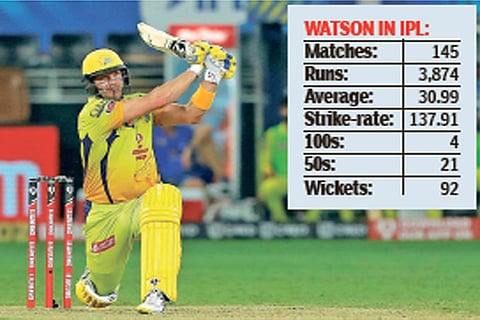 Shane Watson represented CSK for three years