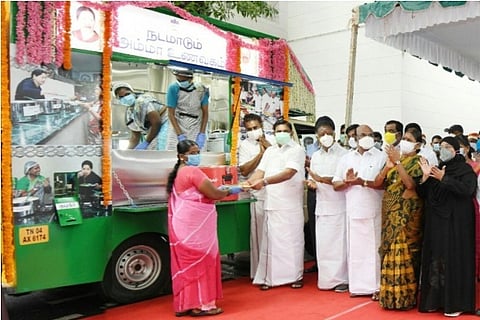 Source: Twitter; Mobile Amma Canteen