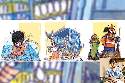 From While you were asleep series / Bhavya Desai