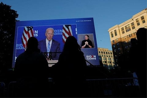 Biden predicts victory in US election, Trump launches lawsuits to stop vote counting