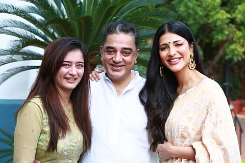 Kamal Haasan turns 66: Daughters wish an 'amazing father'