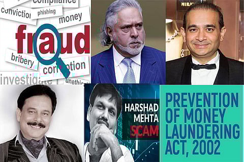 Vijay Mallya, Nirav Modi, Subrata Roy and Harshad Mehta