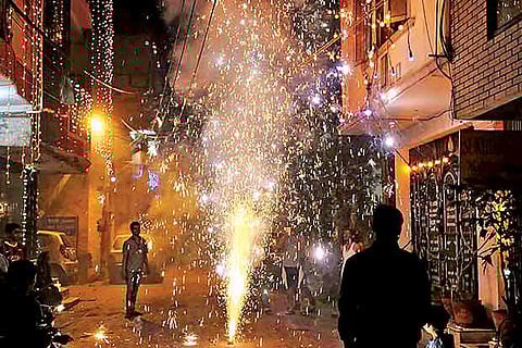 Andhra allows green crackers for 2 hours on Diwali