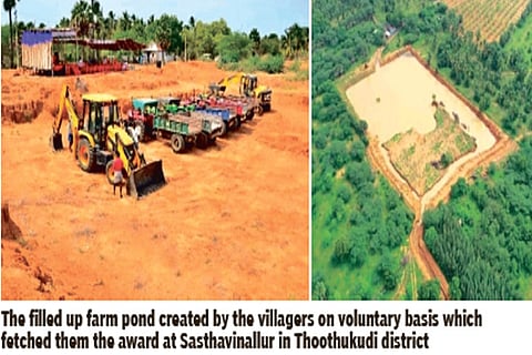 Sasthavinallur wins accolades for water management