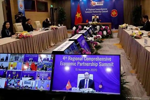 China, 14 Asian nations sign world's biggest trade deal, India withdrew last year