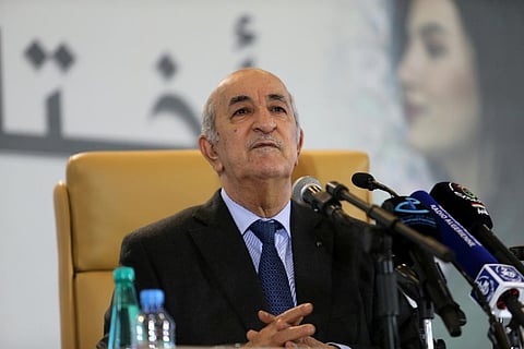 Algerian President Abdelmadjid Tebboune (Photo: Reuters)