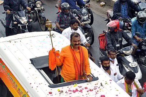 Vel Yatra by BJP State President L Murugan