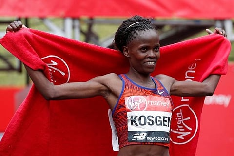 Brigid Kosgei (Photo: Reuters)